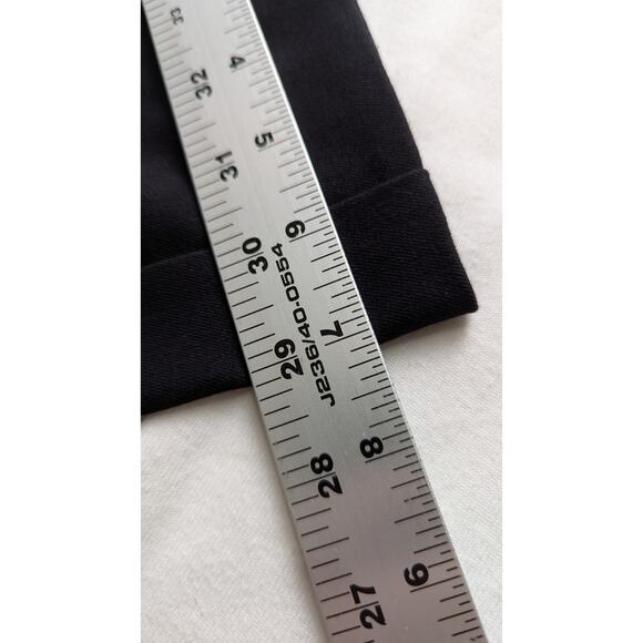 Chico's dress pants SZ 1.5 side zip Poly blend some Stretch Work office Twill - Picture 5 of 10